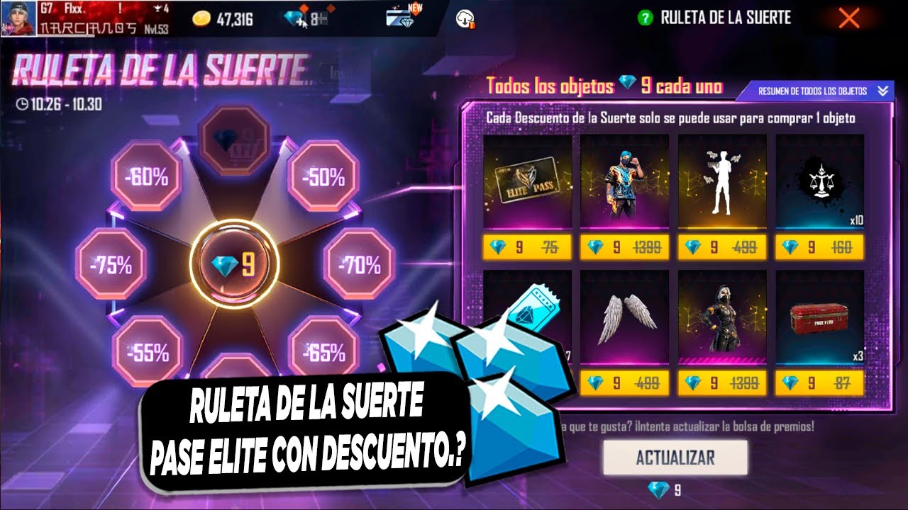 consigue tu pase elite cuantos diamantes necesitas en free fire