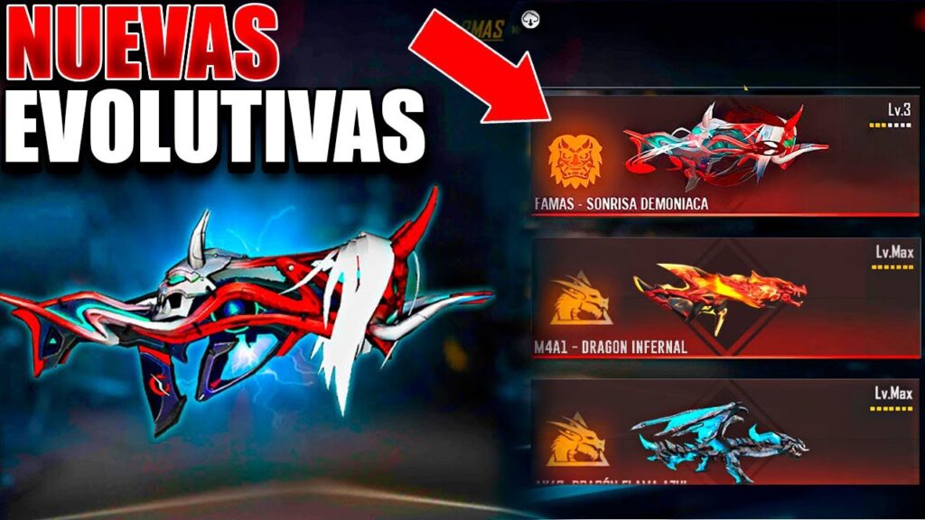 descubre el mejor generador de armas evolutivas para free fire funciona al 100