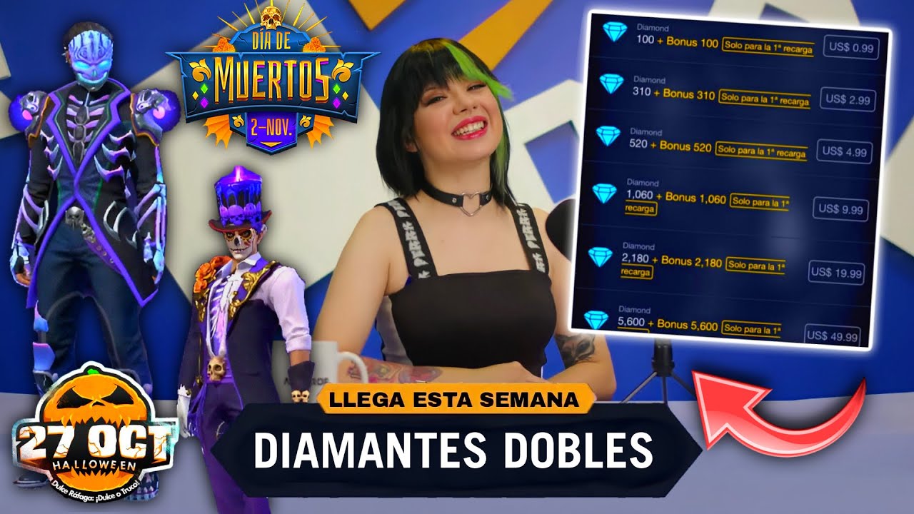 fechas confirmadas cuando sera el proximo evento de diamantes en free fire