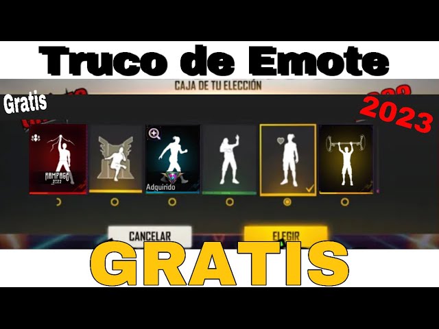 top 10 lugares para encontrar los mejores emotes de free fire en 2023