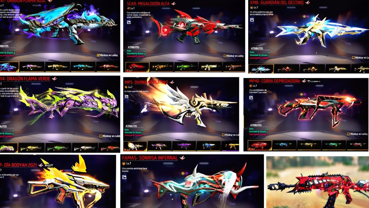 Evolutivas free fire gratis 1