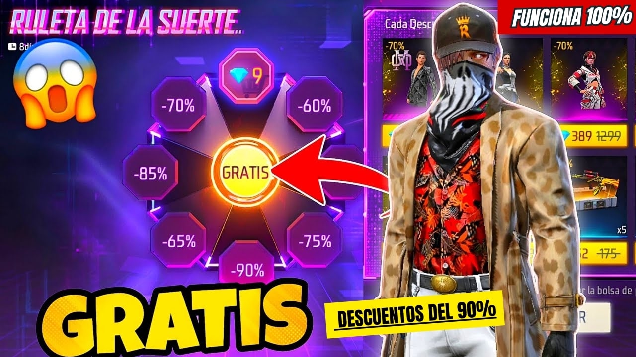 Ruleta de la Suerte en Free Fire