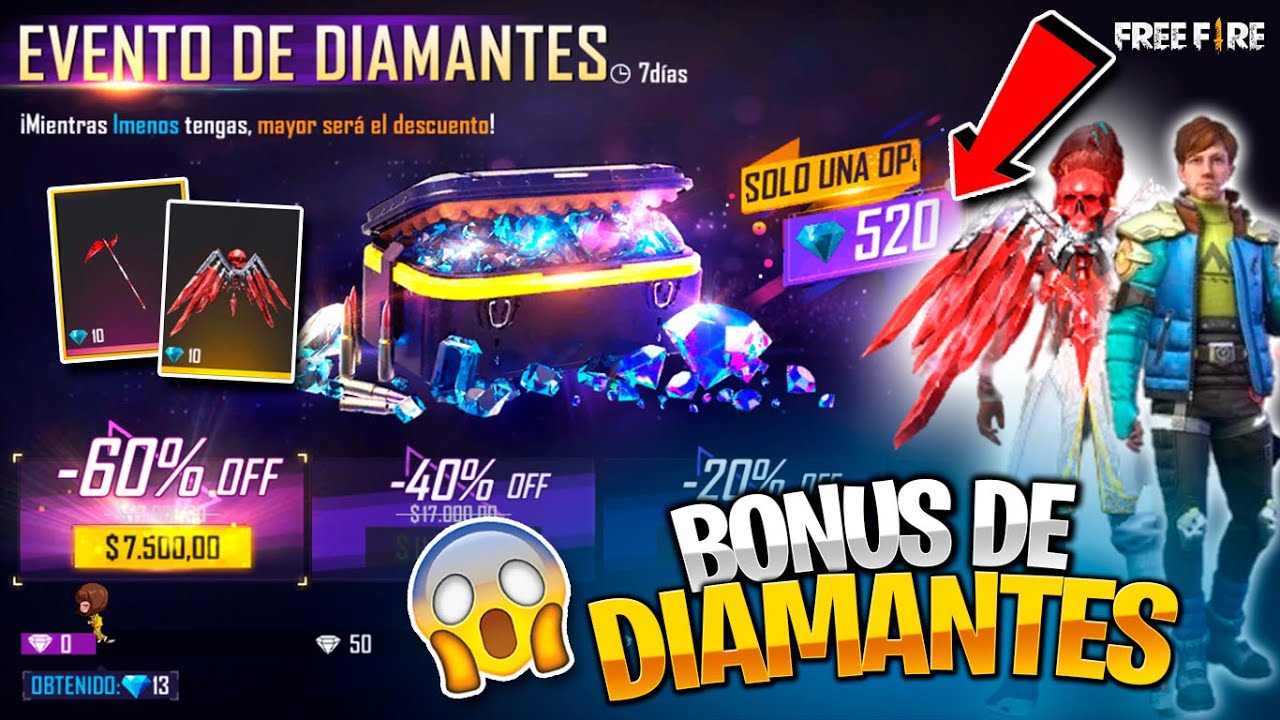 Próximos eventos en Free Fire que otorgan diamantes oficiales 1 descubre los proximos eventos en free fire con ofertas de diamantes no te los pierdas