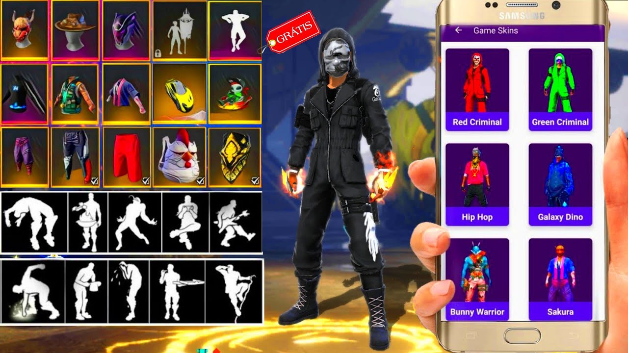 Dónde se pueden conseguir emotes para Free Fire: apps y páginas seguras 1 descubre si existen generadores de skins y ropa para free fire confiables tu guia completa